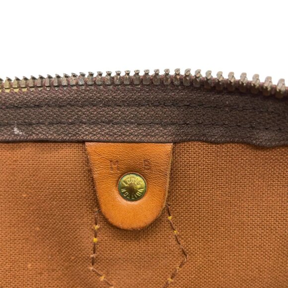 076513BT (X6) Louis Vuitton Satchel Bag Speedy 40 Brown Monogram - Picture 12 of 13